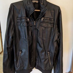 Men's Leather Look Jacket